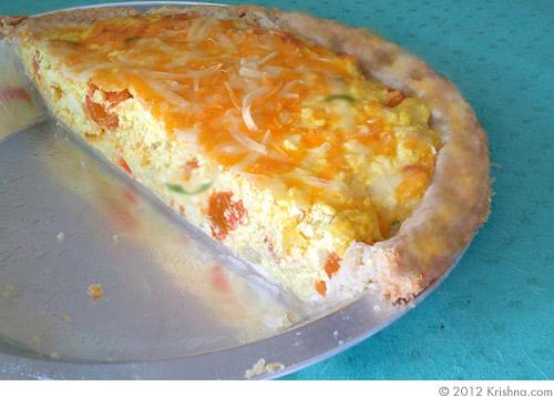 Vegetable Quiche – Krishna.com